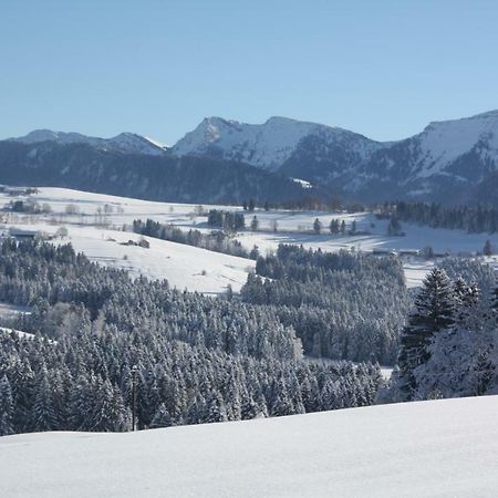 Ferienwohnung Nagelfluh Allgaeu Oberreute Extérieur photo